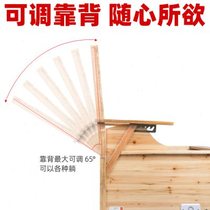 Customized electric fire barrel solid wood backrest heater energy-saving roasting fire deepening foot barrel energy-saving household electric fire pit roasting