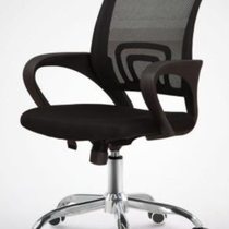 Black mesh lifting computer office chair home modern simple swivel chair breathable staff chair staff seat