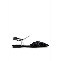 FENDI Colibri Lite Velvet Ballet Flats Women 24SS