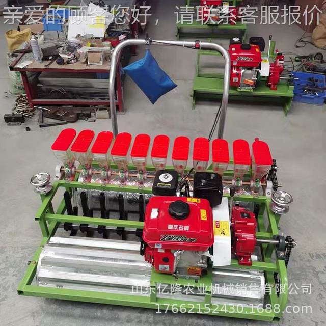 Gasoline white green onion sowing machine kohlrabi coriander sowing machine vegetables for farmers yl-bzj big vegetable sowing machine