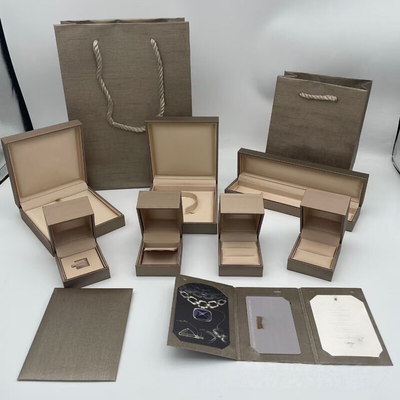 Baojia Jewelry Box Ring Box Double Ring Box Pendant Box Earring Box Necklace Box Bracelet Box