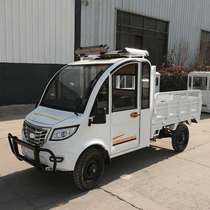 Electric four-wheeled freight truck gasoline-electric dual-purpose small-sized heavy-duty truck household agricultural electric four-wheeled truck