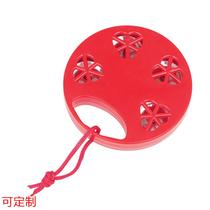 Orff percussion instrument plastic flower tambourine kindergarten dance performance hand bell childrens music toy bell ring