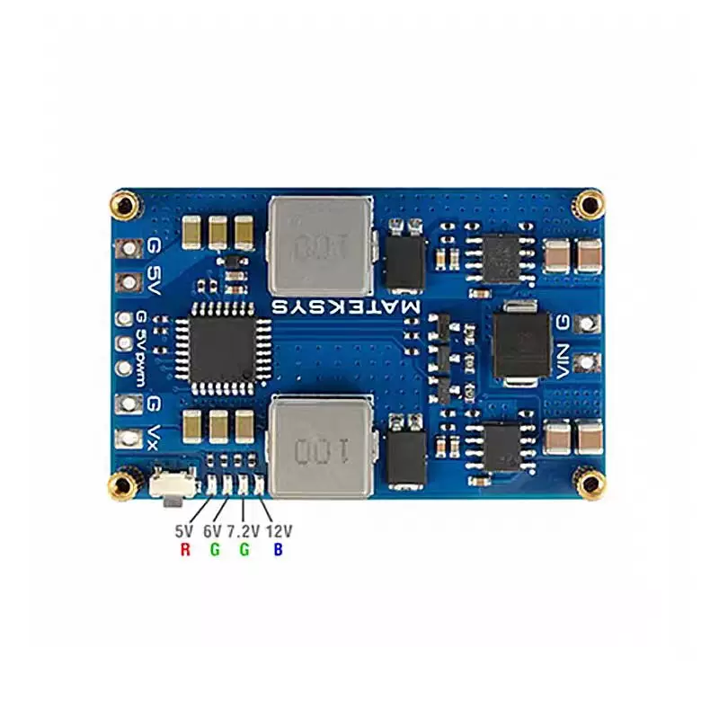 MATEK power module PM12S-4A model aircraft drone step-down voltage regulator Module voltage 9-55V with TVS