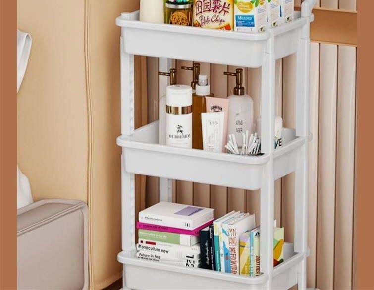 Балкон стойки 阳台种菜神器多层小推车置物架厨房蔬菜篮家用种菜专用盆缝收纳架