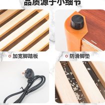 High-end household electric fire barrel solid wood heater foot-baking fire box foot-warming foot-baking artifact office foot-warming stove electric