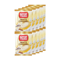 10 Packs Great Taste White Caramel Coffee 30g x10