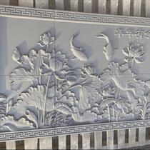 Foam ceramic relief mural villa exterior wall decorative lines beam support window line waist line cornice line eps decoration manufacturer