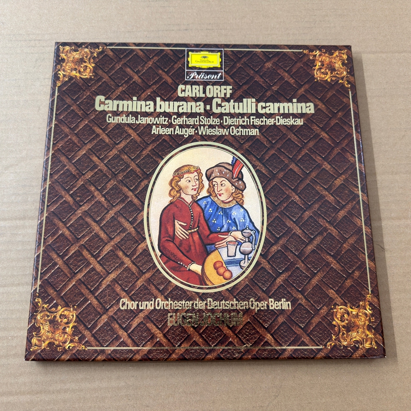 Orff's Songs of Braunschweig and Songs of Catullus, Performed by Janowitz, Conducted by Jöhrum, 2Lp Vinyl Orff's Songs of Braunschweig and Songs of Catullus, Performed by Janowitz, Conducted by Jöhrum, 2Lp Vinyl