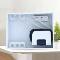 Information box multimedia fiber optic home line collection information box household weak current box concealed large collection-positive