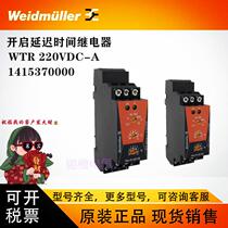 WTR 220VDC-A Weidmüller original time relay 1415370000 spot tax stamp