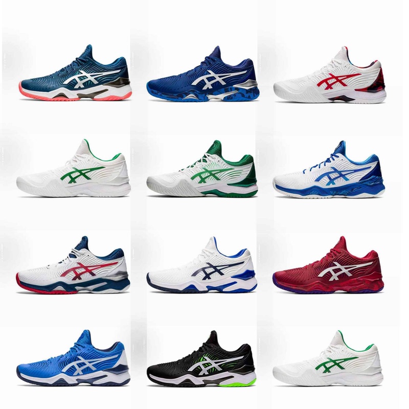 Court Ff2 Arthur Style Men's Professional Tennis Shoes, Non-Slip Universal Low-Top Badminton Shoes, Training Sports Shoes
