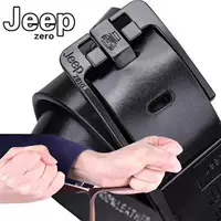 Черная пряжка Черный ремень