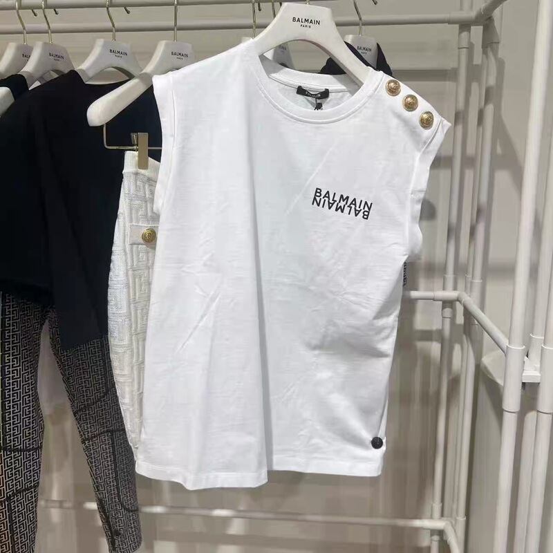 [Didi in Italy] Balmain Sleeveless Top