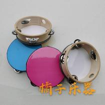 Childrens Xinjiang Dance Suzuki Orff professional percussion instrument Handbeat drum Kindergarten teacher rattles the bell with a hand drum
