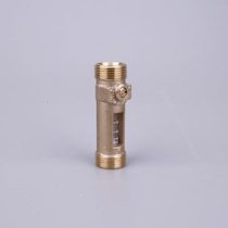 HVAC spring-type flow balance valve 2-30L min flow control balance valve visual pressure regulation can be customized