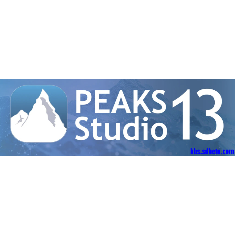 Peaks Studio 13.0 Protein Identification and Quantification Software Peaks Studio 13.0 Protein Identification and Quantification Software