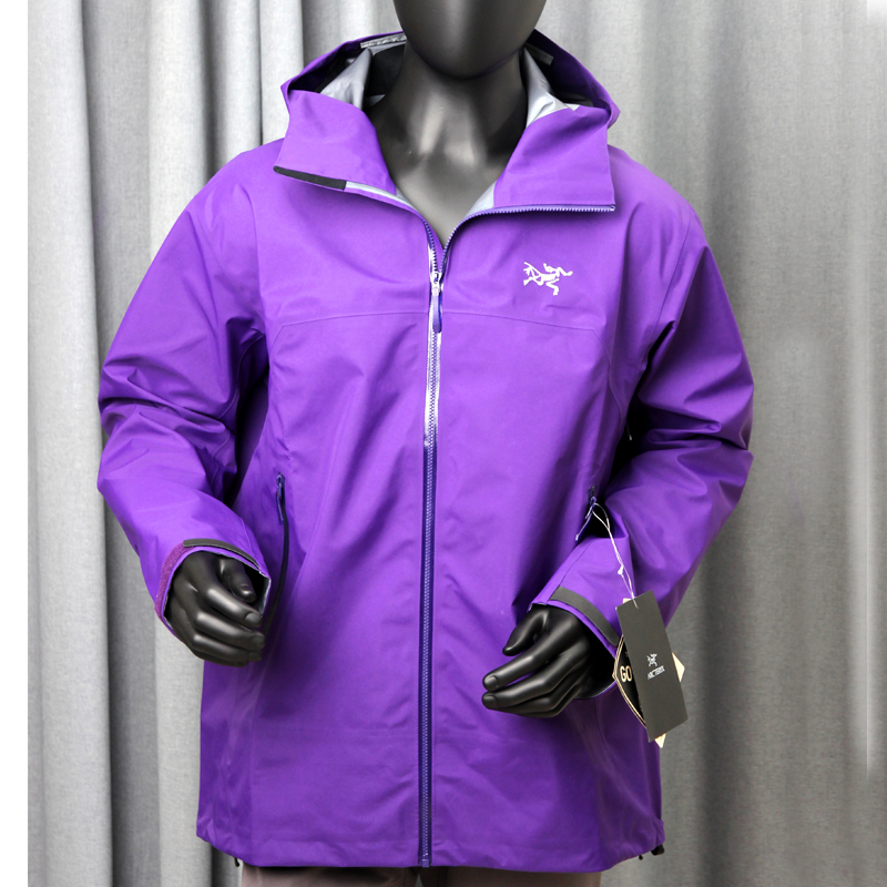 Arcteryx Beta Comfortable Zippered Hard Shell Outdoor Waterproof Windproof Breathable Jacket for Women X7702