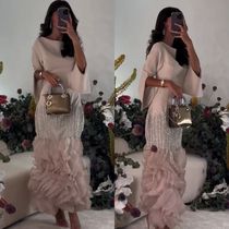 Exquisite Prom Available Jewel A-line Anke Length Dress Pai