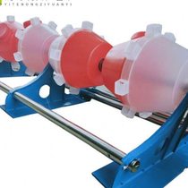 New rice b seeder human-powered direct seeding machine agricultural on-demand machine wheat drill machine hole seeding machine new 8-row direct seeding machine