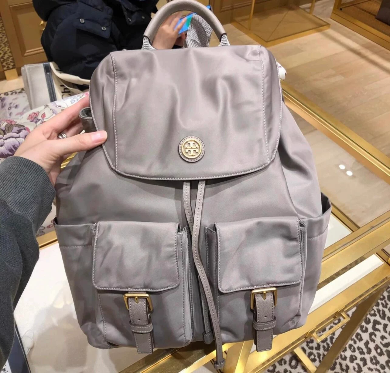 Tory Burch, нейлоновый рюкзак для мужчин и женщин для отдыха, США