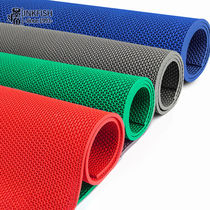 Cuttlefish PVC hollow anti-slip mat S hollow mat can be cut into mesh bathroom mats encrypted 6mm thick 1 2m wide*