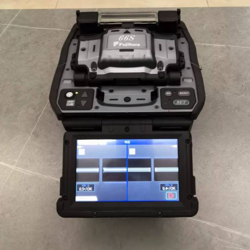 Negotiable Price Fujikura 66S Fiber Optic Fusion Splicer, Second-Hand Imported Mainline Splicer, Fiber Optic Cable Hot Fusion