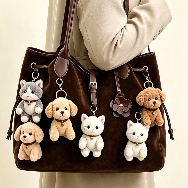 Give You a Deep Sense of Affection and Care, the Same Style Bag as the One Worn by Qiao, 2026 New Model, Large Capacity, Practical for Work and Commuting, Suede Shoulder and Handbag Give You a Deep Sense of Affection and Care, the Same Style Bag as the One Worn by Qiao, 2026 New Model, Large Capacity, Practical for Work and Commuting, Suede Shoulder and Handbag