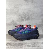 French Moncler mens and womens shoes 2024 new splicing lace-up non-slip thick-soled hiking shoes