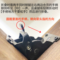 Guqin Folding Table and Stool Solid Wood Resonance Couch Table Knee Table Chinese Studies Table Calligraphy Table Tatami Table Low Table Fuxi Manufacturer
