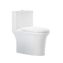Huida sanitary ware household toilet siphon water-saving high-impact large-pipe toilet pumping toilet 6339