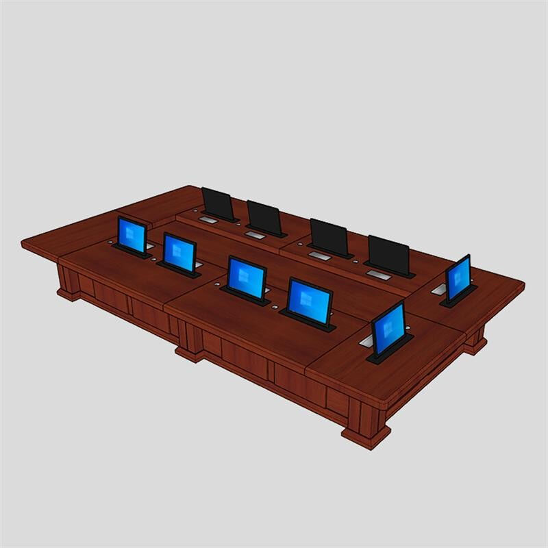 Great craftsman Chuancheng Conference Table Business Intelligence Conference Table with 10 21 5-inch lifter 10 to take the conference chair DJ-Taobao
