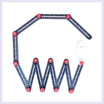 Multifunctional aluminum alloy 40% off 60% off 12% off special-shaped ruler carpenter bricklayer universal universal tile positioning hole opener