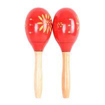 Customized high-quality Orff percussion instrument wooden sand hammer large carved coconut tree maracas kindergarten early education music