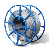Hugong traction anti-twist wire rope hoisting rope power wire rope winch grinder pull rope non-rotating wire rope