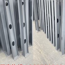 Fully welded awning steel beams corbel brackets custom I-shaped steel structure rain awnings stainless steel glass awning beams