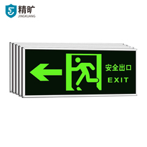 Exit signs for the safe exit of the sperm