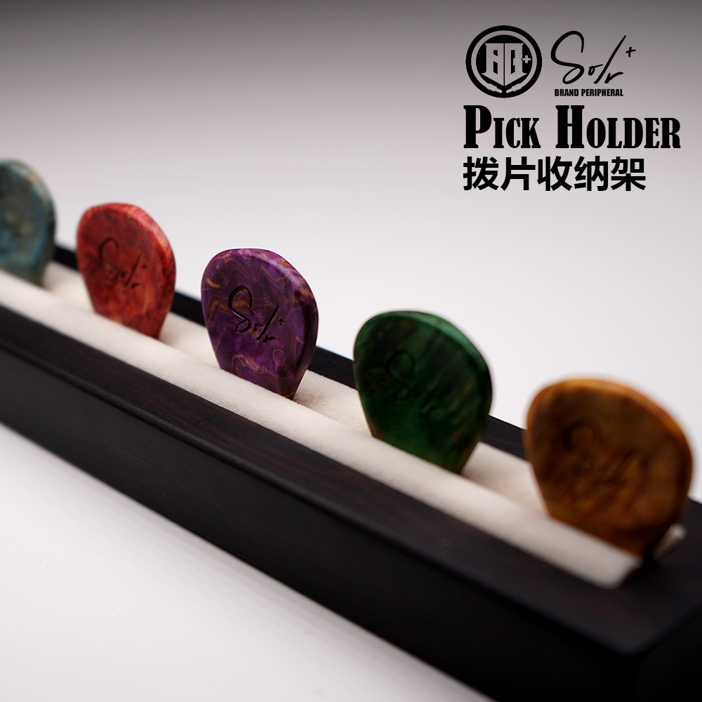Samgool ギターピックラック収納ボックスクリップ榴散弾配置電子アコースティック楽器アクセサリー補助パフォーマンス