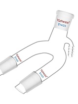 Yizhe vacuum two-pronged tube nozzle 143 193 243 293 vacuum two-pronged tube vacuum two-pronged tube true