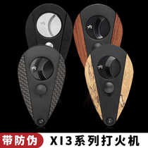 Xikar Xikar cigar scissors Damascus xi3 high-end flat mouth special imported snow pliers cutting cigarette scissors