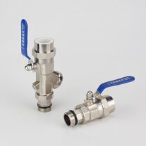 Tianyi Jinniu floor heating water distributor water inlet valve return valve sleeve valve filter pressure gauge explosion-proof one inch 32 home decoration