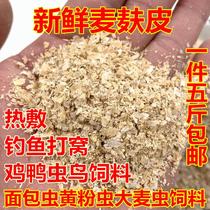 Wheat bran bran wheat bran wheat coarse bran fine wheat bran powder fresh bran powder fishing bait feed wheat bran