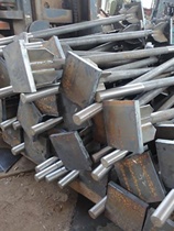 Welded plate anchor carbon steel grade 48 anchor bolt welded plate anchor bolt embedded welded plate anchor screw