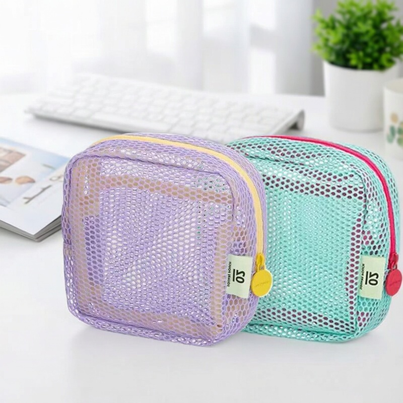 Travel and Outdoor Transparent Miscellaneous Storage Colorful Tofu Bag Ultra-Light Mesh Bag Multifunctional Durable Large Capacity Travel and Outdoor Transparent Miscellaneous Storage Colorful Tofu Bag Ultra-Light Mesh Bag Multifunctional Durable Large Capacity