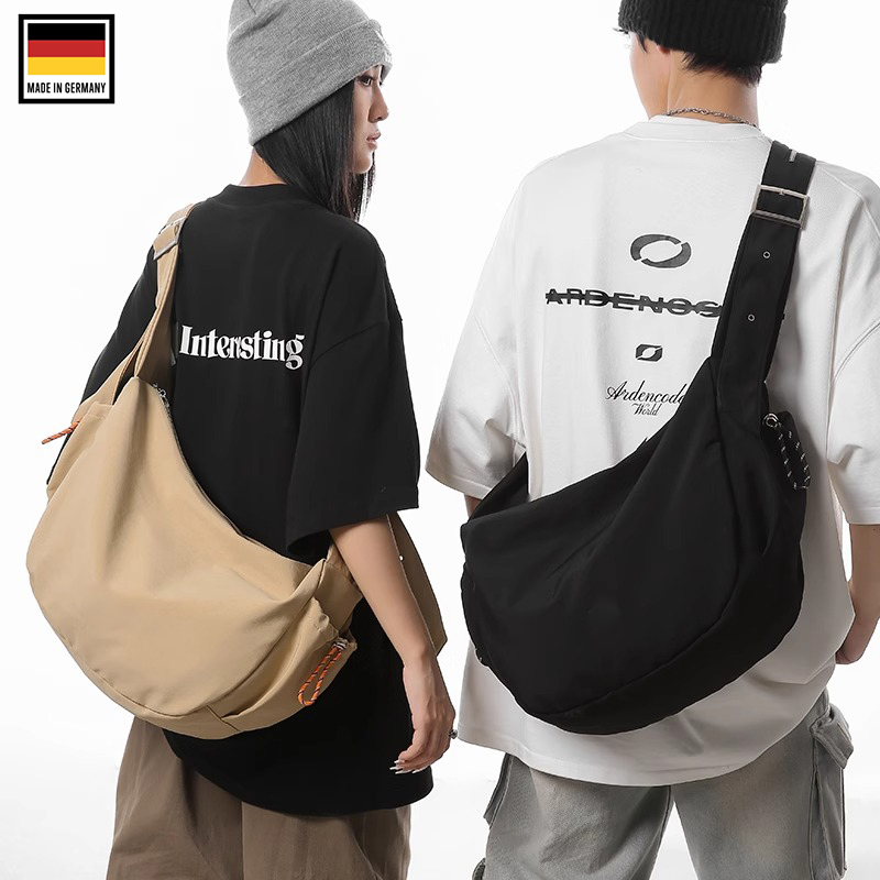 German Crossbody Bag, Fashionable Outdoor Travel Bag, Large Capacity, Water-Repellent, Wear-Resistant, Storage Shoulder Bag, Sports Bag for Men and Women German Crossbody Bag, Fashionable Outdoor Travel Bag, Large Capacity, Water-Repellent, Wear-Resistant, Storage Shoulder Bag, Sports Bag for Men and Women