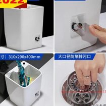 Balcony foot mop pool bathroom dual-drive ceramic mop pool household mop basin floor-standing sink k07