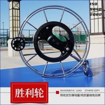 Victory Kite Wheel Anti-reversal Kite Wheel Stainless Steel Wheel Hand-held Kevlar Kite Line Wheel T24