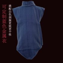 Color foil metal clothing with printable fencing uniforms for adults and children CE certified fencing equipment to participate in national competitions