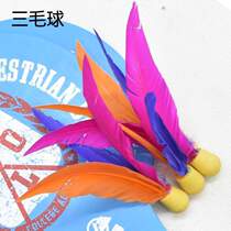 Ball Rubber Sanmao Shuttlecock Entertainment Cricket 10-pack Badminton Ball High-Elastic Badminton Table Badminton Racquet Ball Children