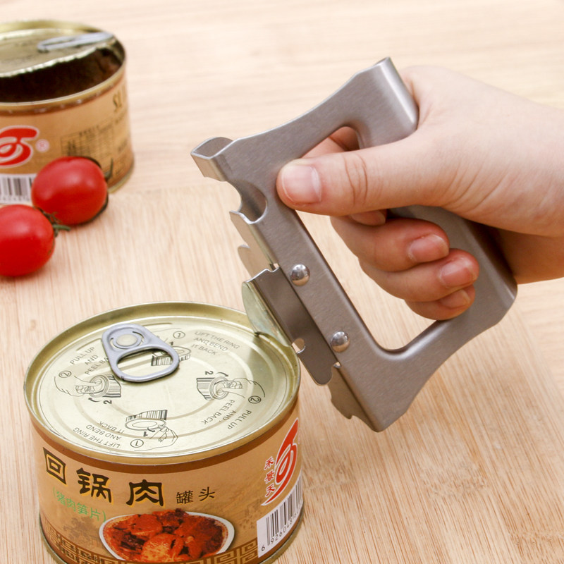 Stainless Steel Cans opener Opener Multifunctional Bottle Opener Iron Jars Head Knife Beer Bottle Opener tool Divine Instrumental-Taobao